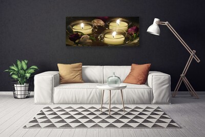 Quadro canvas Velas Artísticas