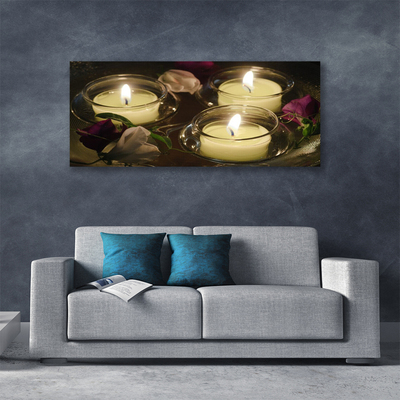 Quadro canvas Velas Artísticas