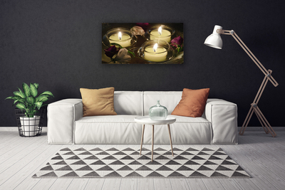 Quadro canvas Velas Artísticas