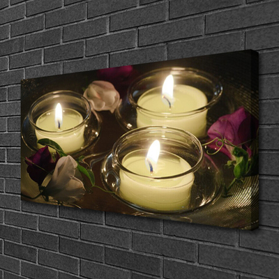 Quadro canvas Velas Artísticas
