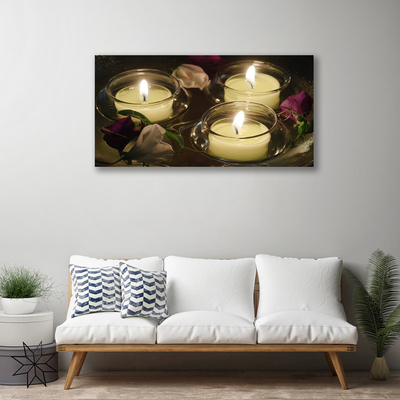Quadro canvas Velas Artísticas
