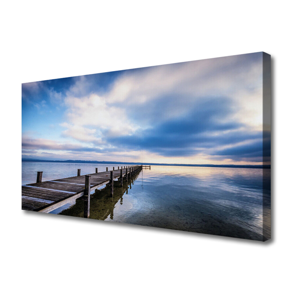 Quadro em tela Arquitetura da Ponte Marítima