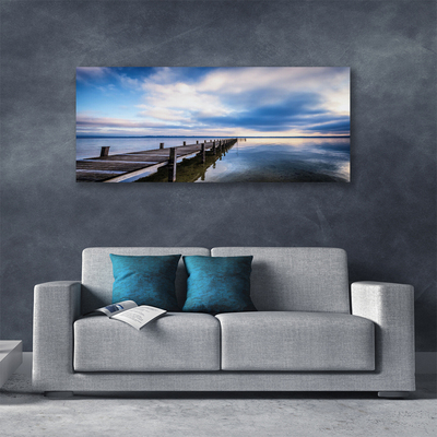 Quadro em tela Arquitetura da Ponte Marítima