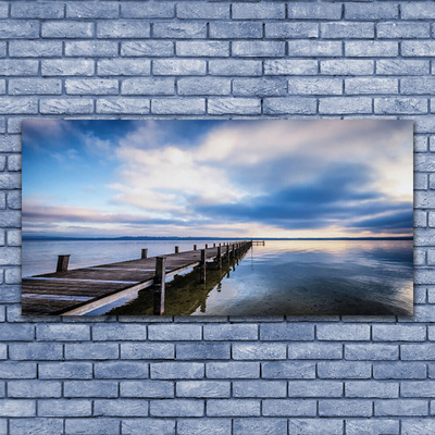 Quadro em tela Arquitetura da Ponte Marítima