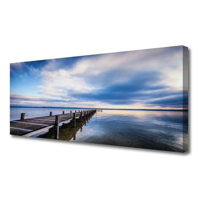 Quadro em tela Arquitetura da Ponte Marítima