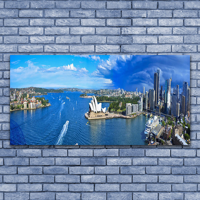 Quadro canvas Casas da Cidade do Mar