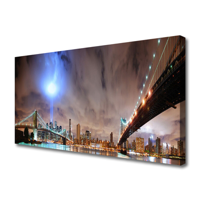 Quadro canvas Arquitetura de pontes