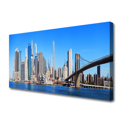 Quadro canvas Arquitetura da Cidade da Ponte