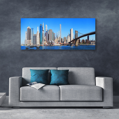 Quadro canvas Arquitetura da Cidade da Ponte