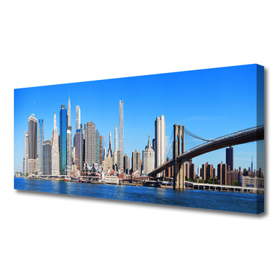 Quadro canvas Arquitetura da Cidade da Ponte
