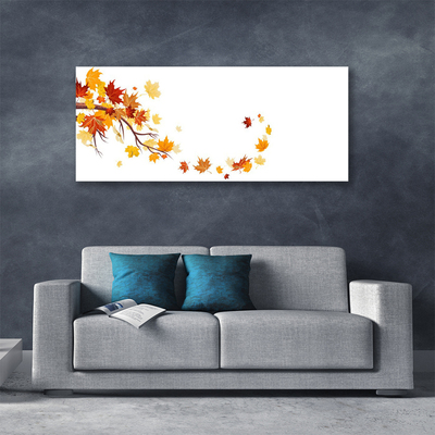 Quadro em tela Folhas Arte Planta