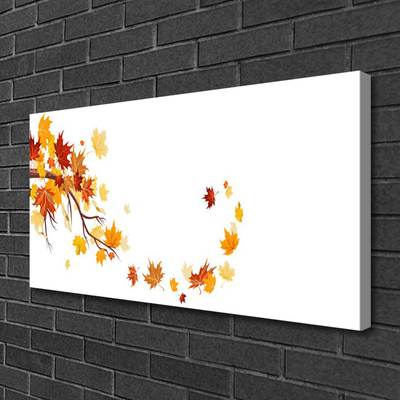 Quadro em tela Folhas Arte Planta