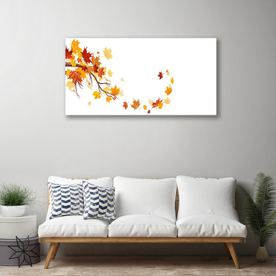 Quadro em tela Folhas Arte Planta