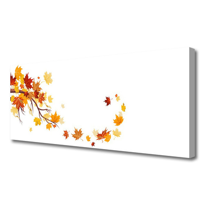 Quadro em tela Folhas Arte Planta