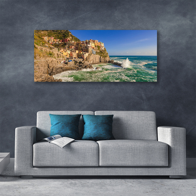 Quadro canvas Paisagem das Montanhas do Mar