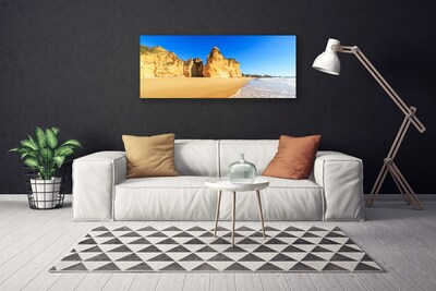 Quadro canvas Paisagem da Praia do Oceano