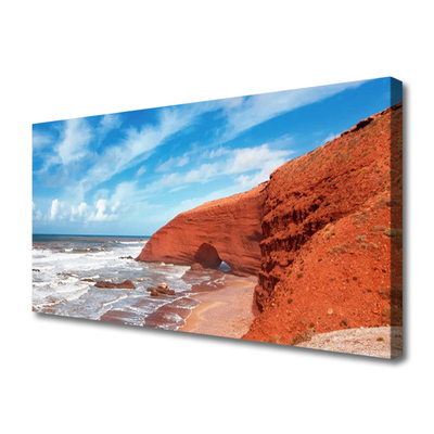 Quadro em tela Paisagem Marinha