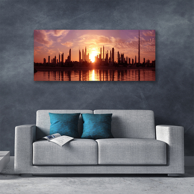 Quadro em tela Casas da Cidade