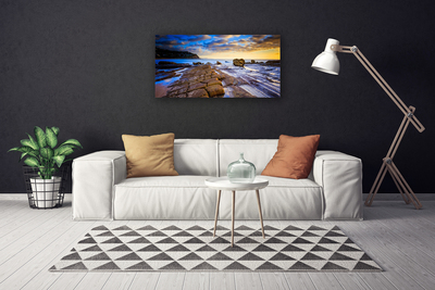 Quadro canvas Paisagem de praia