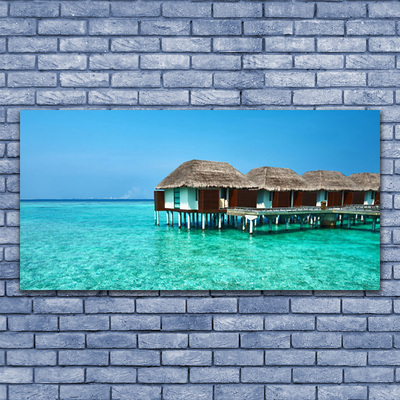 Quadro em tela Arquitetura do Mar Água