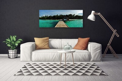 Quadro canvas Arquitetura da Ponte Marítima