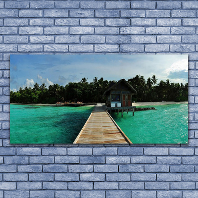 Quadro canvas Arquitetura da Ponte Marítima