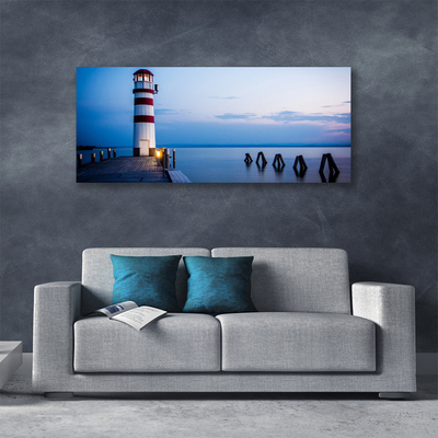 Quadro em tela Arquitetura do Farol