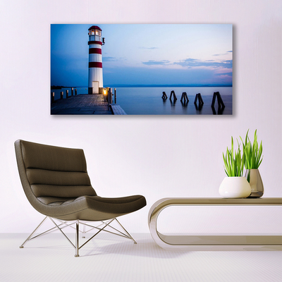 Quadro em tela Arquitetura do Farol