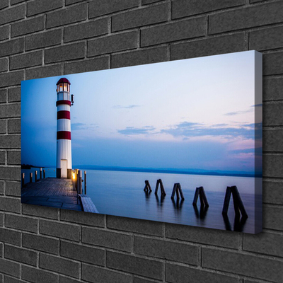 Quadro em tela Arquitetura do Farol