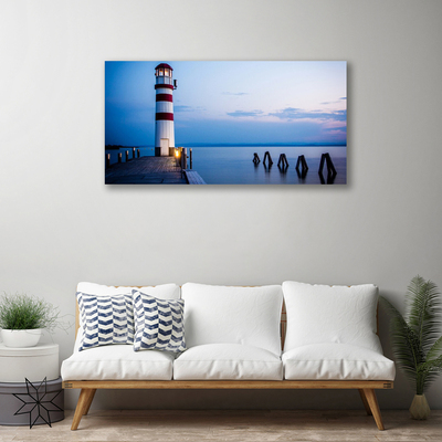 Quadro em tela Arquitetura do Farol