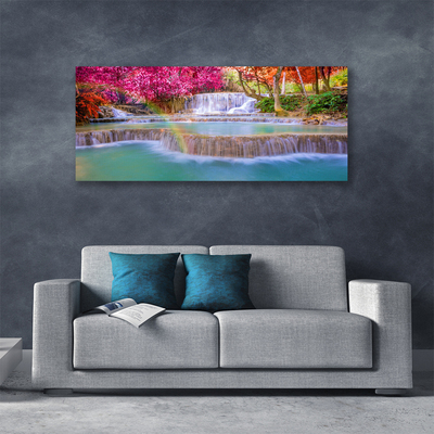 Quadro em tela Cachoeira da Natureza