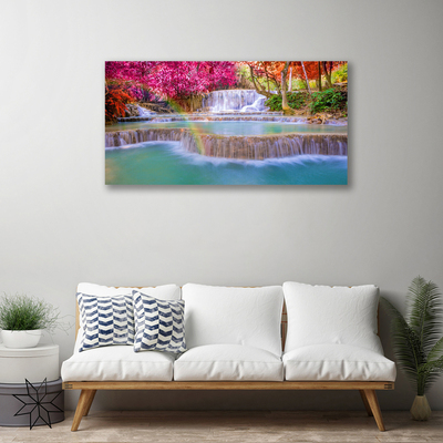 Quadro em tela Cachoeira da Natureza