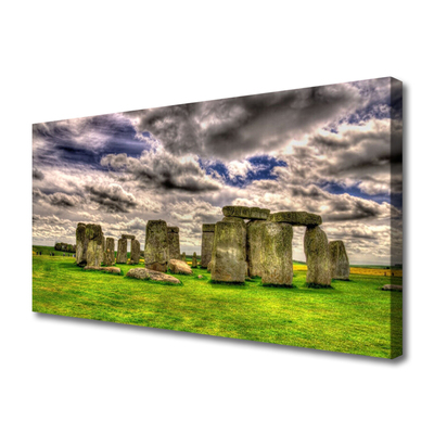 Quadro em tela Paisagem de Stonehenge