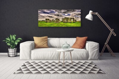 Quadro em tela Paisagem de Stonehenge