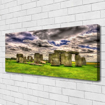 Quadro em tela Paisagem de Stonehenge