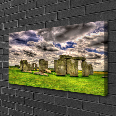 Quadro em tela Paisagem de Stonehenge