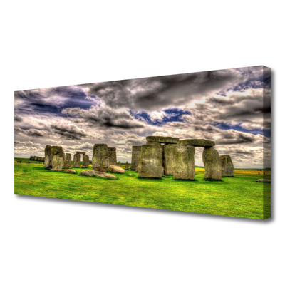 Quadro em tela Paisagem de Stonehenge