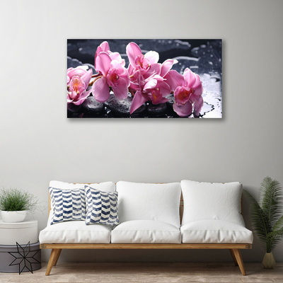 Quadro em tela Flor de orquídea para quarto