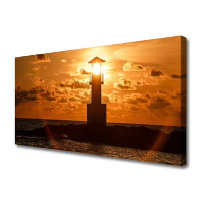 Quadro em tela Arquitetura do Farol