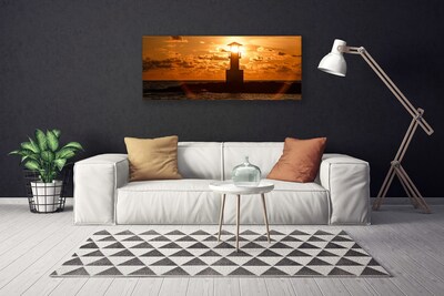 Quadro em tela Arquitetura do Farol