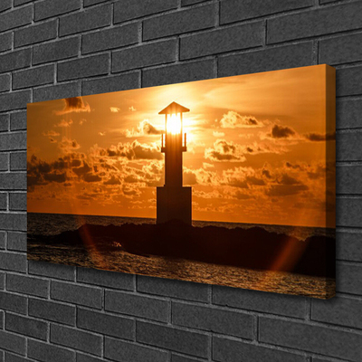 Quadro em tela Arquitetura do Farol