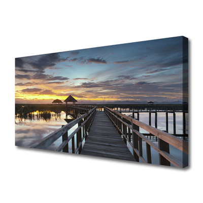 Quadro em tela Arquitetura de pontes