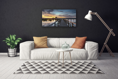 Quadro em tela Arquitetura de pontes