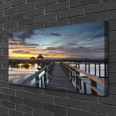 Quadro em tela Arquitetura de pontes