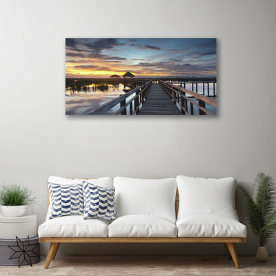 Quadro em tela Arquitetura de pontes