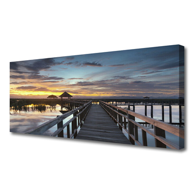 Quadro em tela Arquitetura de pontes