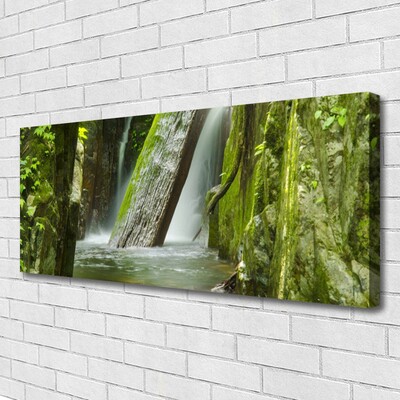 Quadro em tela Cachoeira da Natureza