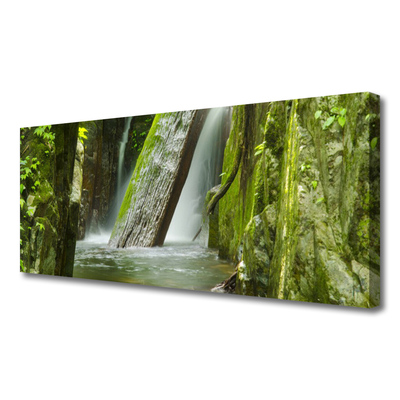 Quadro em tela Cachoeira da Natureza