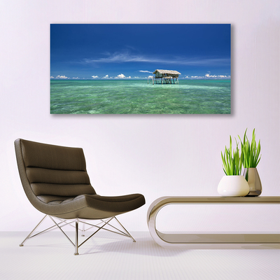 Quadro em tela Paisagem Marinha