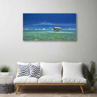 Quadro em tela Paisagem Marinha